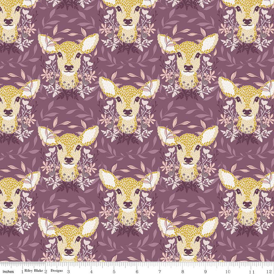 Fabric - Harmony Oh Deer Grape
