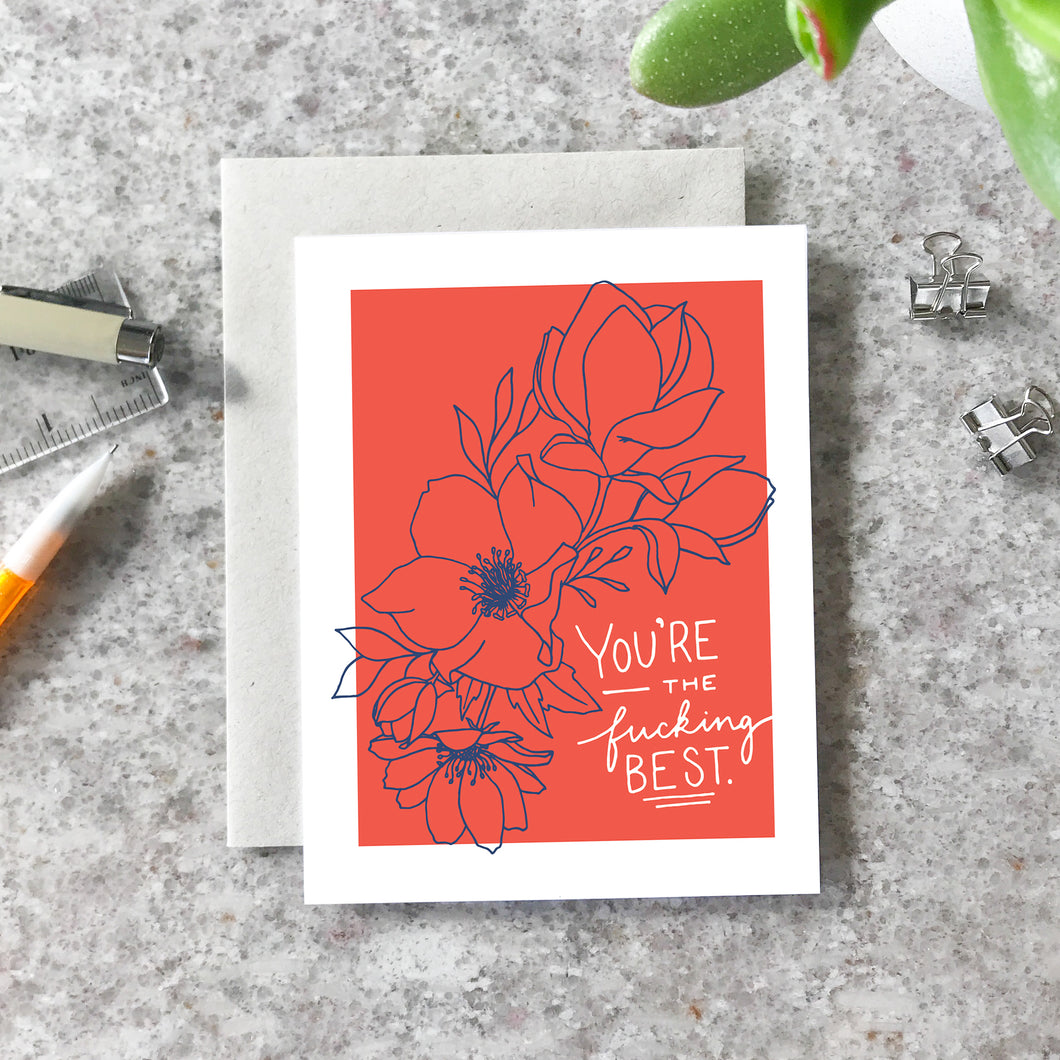 Greeting Card - You are the best