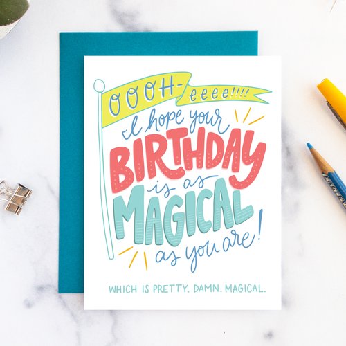 Greeting Card - MAGICAL BIRTHDAY