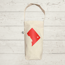 Load image into Gallery viewer, wine bag - DC Map
